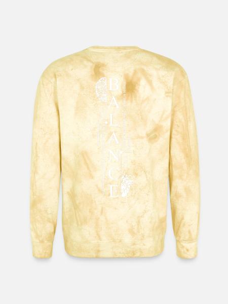 Balance Mind Graphic Tee - Unisex Colorblast Crewneck Sweatshirt - citrine