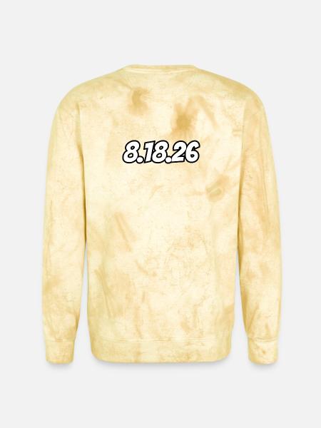 25K on 8.18.26 - Unisex Colorblast Crewneck Sweatshirt - citrine