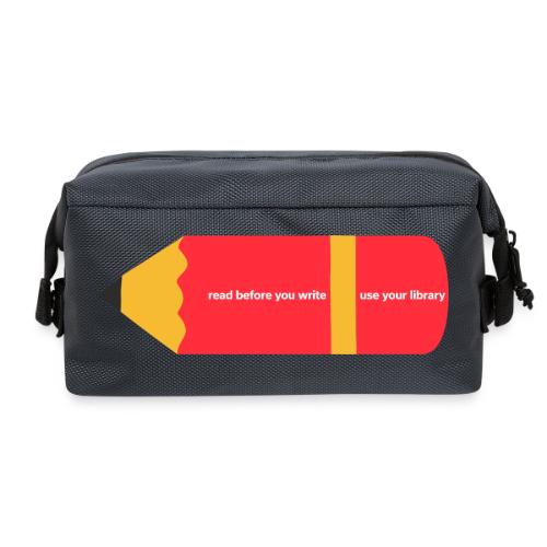 Vintage ALA: Pencil - Travel Toiletry Bag