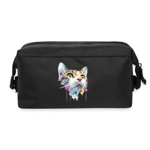 Chromatic Cat Splash - Travel Toiletry Bag