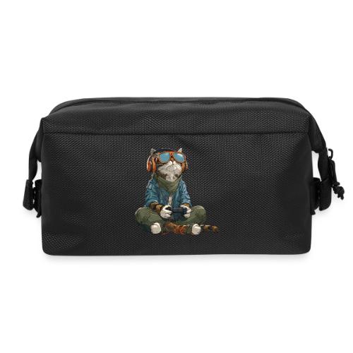 Cat: Purrfect Player - Travel Toiletry Bag