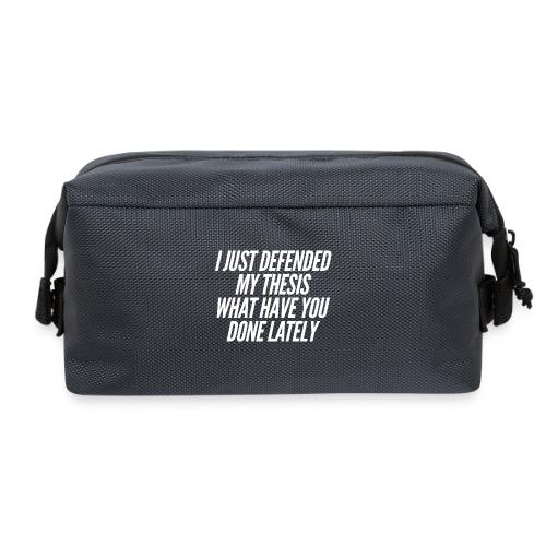 I Just Defended My Thesis - Travel Toiletry Bag