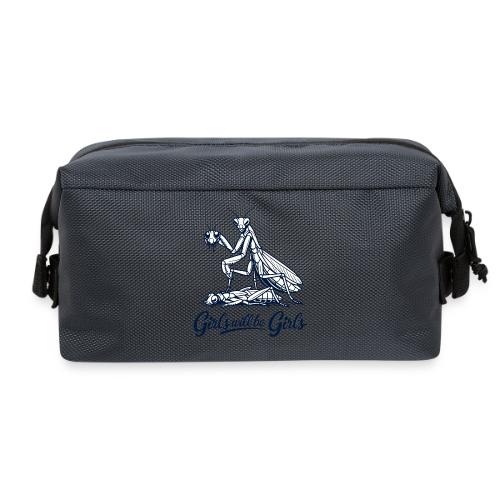 Girls Will Be Girls Praying Mantis Humor - Travel Toiletry Bag