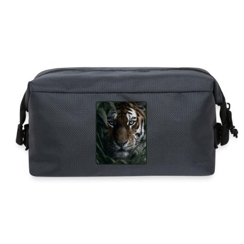 Tiger Jungle Eyes Wildlife Design - Travel Toiletry Bag