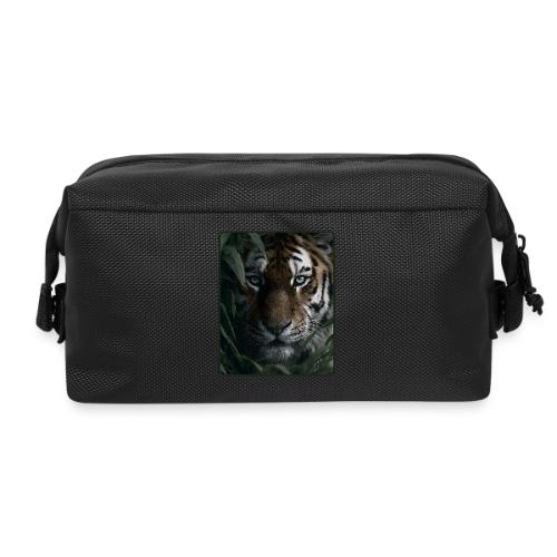 Tiger Jungle Eyes Wildlife Design - Travel Toiletry Bag