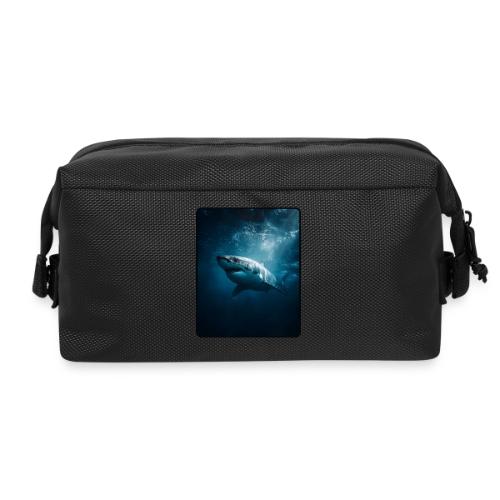 Great White Shark Ocean Design - Travel Toiletry Bag