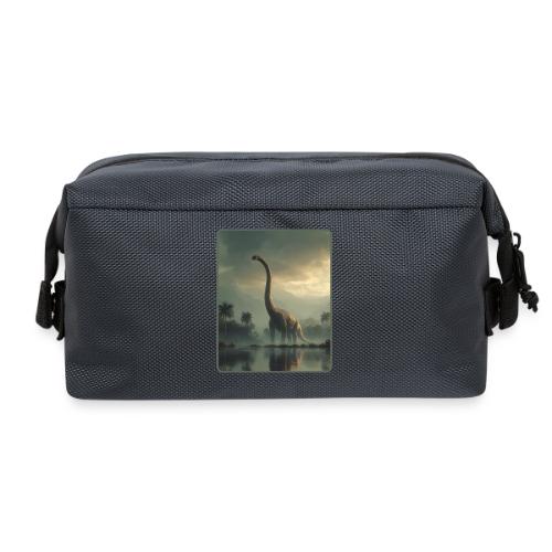 Brachiosaurus Misty Lake Design - Travel Toiletry Bag