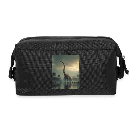 Brachiosaurus Misty Lake Design - Travel Toiletry Bag