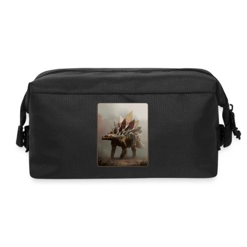 Stegosaurus Misty Forest Design - Travel Toiletry Bag