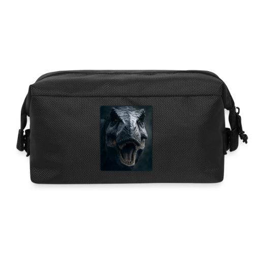 T Rex Cinematic Close-Up Design - Travel Toiletry Bag