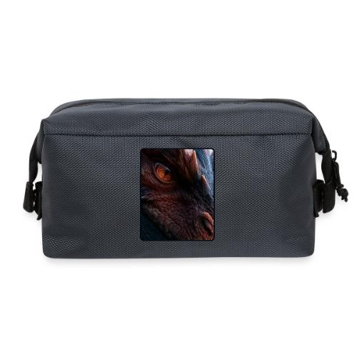 Fierce Ancient Dragon Portrait Design - Travel Toiletry Bag