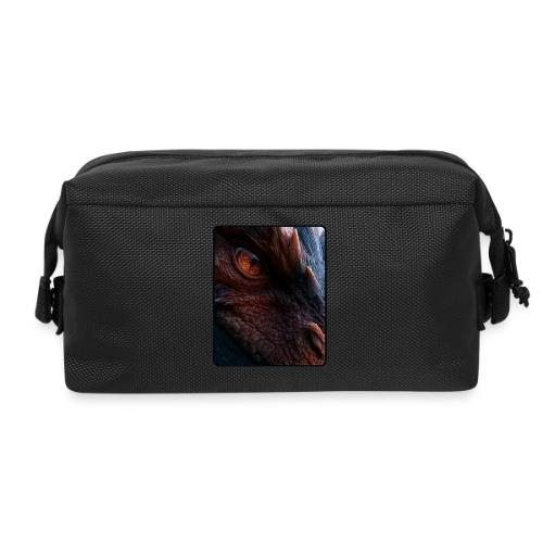 Fierce Ancient Dragon Portrait Design - Travel Toiletry Bag