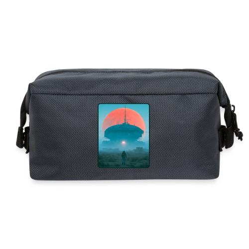 Astronaut Alien Outpost Design - Travel Toiletry Bag