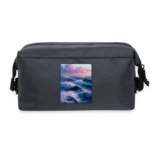 Dreamy Pastel Ocean Sunset Art - Travel Toiletry Bag