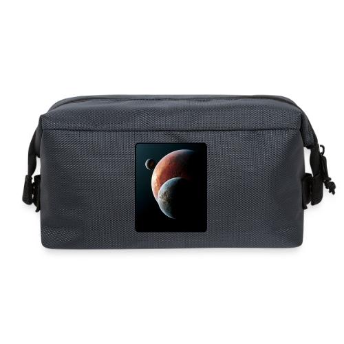 Three Planets Deep Space Design - Travel Toiletry Bag