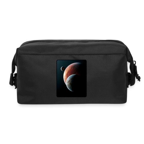 Three Planets Deep Space Design - Travel Toiletry Bag