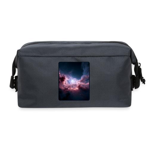 Radiant Cosmic Nebula Artwork - Travel Toiletry Bag