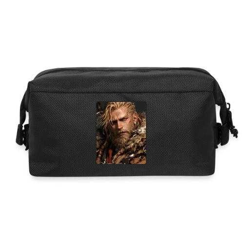 Battle-Scarred Viking Warrior - Travel Toiletry Bag