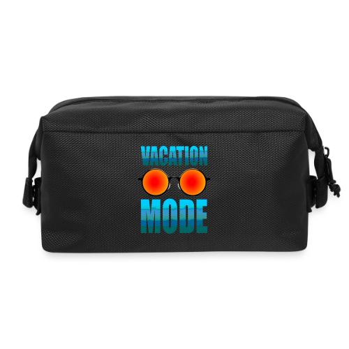 Vacation mode: Ocean Vibes On - Travel Toiletry Bag