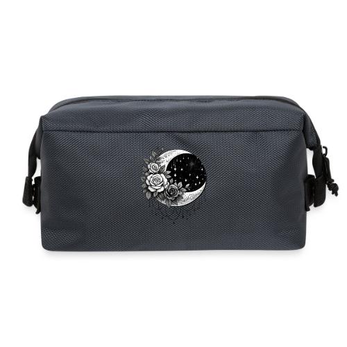 Crescent Moon Floral - Travel Toiletry Bag