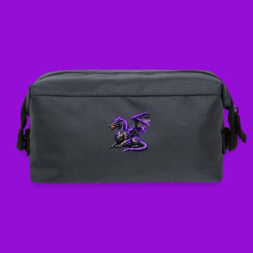 Neon Dragon at Rest - Travel Toiletry Bag
