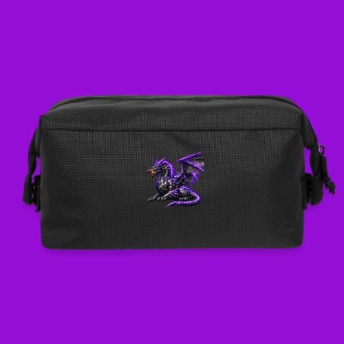Neon Dragon at Rest - Travel Toiletry Bag