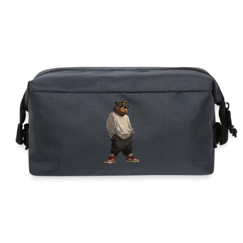 Urban Streetwear Bear Cool Apparel Design - Travel Toiletry Bag