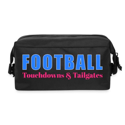 Football Touchdowns & Tailgates Design - Travel Toiletry Bag
