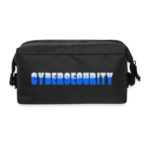 Cybersecurity Word Art Design - Travel Toiletry Bag