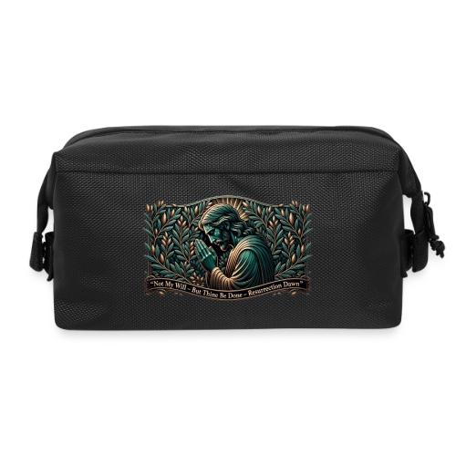Easter Not My Will Gethsemane T Shirt, Bro Gift - Travel Toiletry Bag
