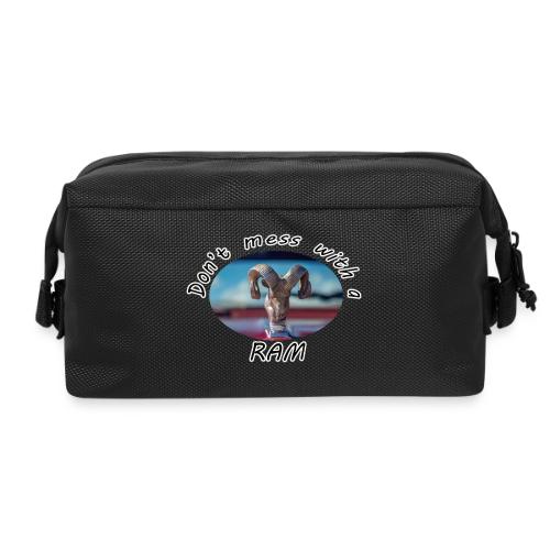 Don’t Mess with a RAM - Travel Toiletry Bag