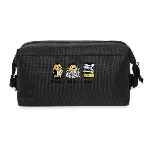 Funny Student Study Panic Fail Back To School - Travel Toiletry Bag