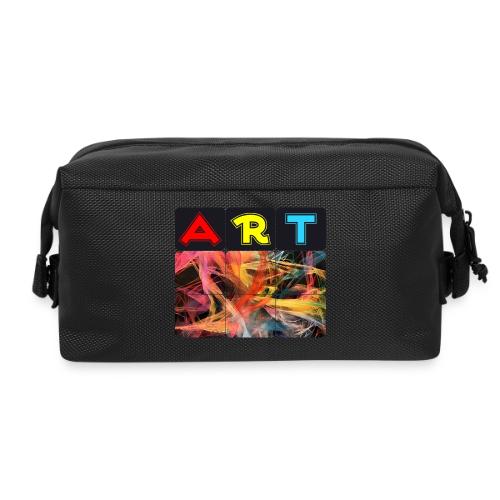 Chaotic Threads of Art - Travel Toiletry Bag