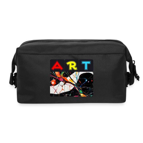 Art in Motion: Color Unleashed - Travel Toiletry Bag