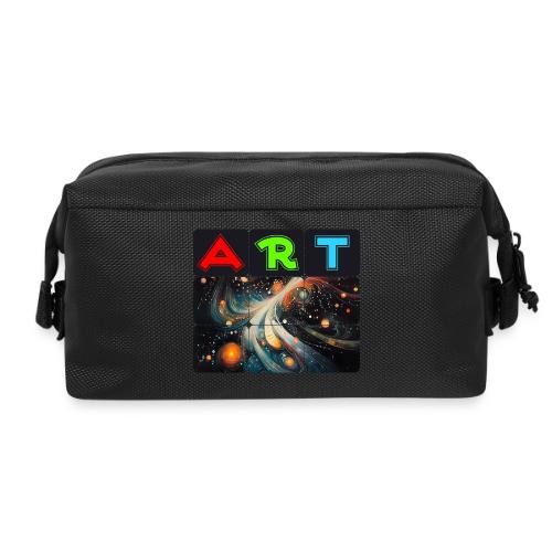 Swirls of Colorful Art - Travel Toiletry Bag