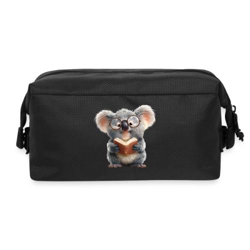 3D Gamer Koala Cozy Cartoon Design - Travel Toiletry Bag