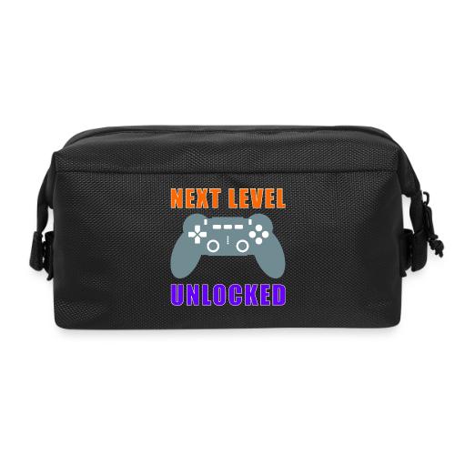 Next Level Unlocked Gamer Design - Travel Toiletry Bag