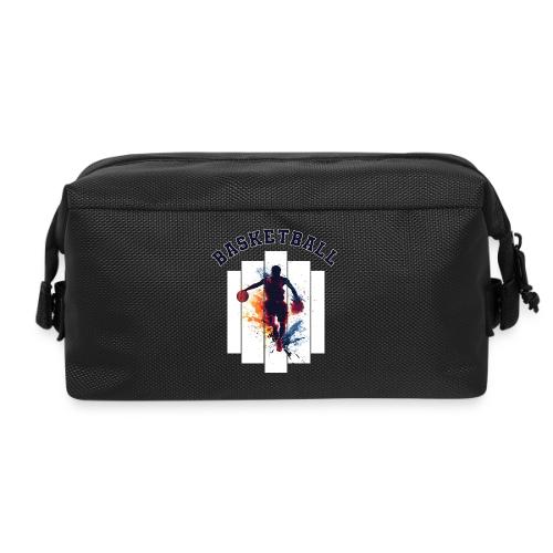 Basketball Never Stops - Travel Toiletry Bag