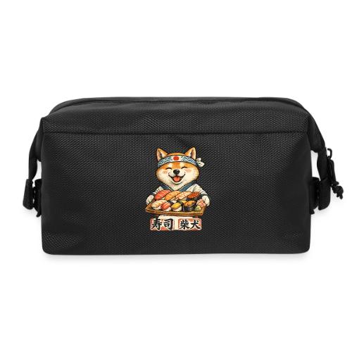 Funny Shiba Inu Sushi Kawaii Dog Tee - Travel Toiletry Bag