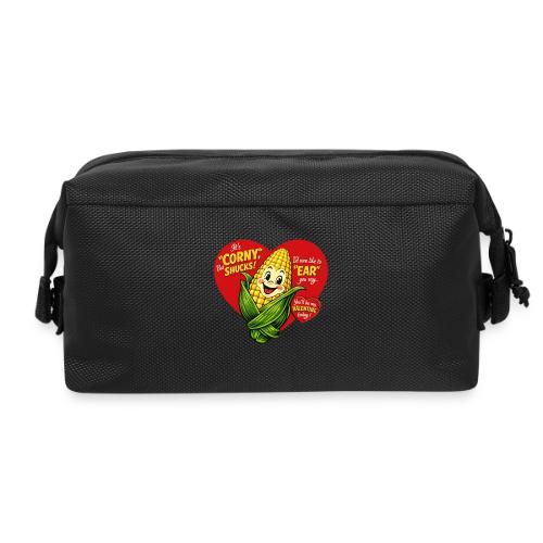 Corny Valentine T-Shirt - Travel Toiletry Bag