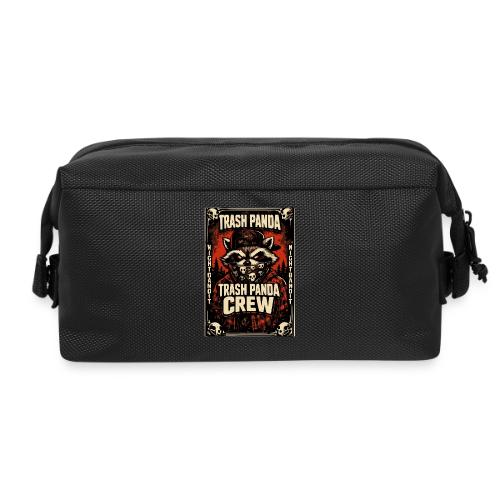 Midnight Forager Raccoon Mushroom Hunter - Travel Toiletry Bag