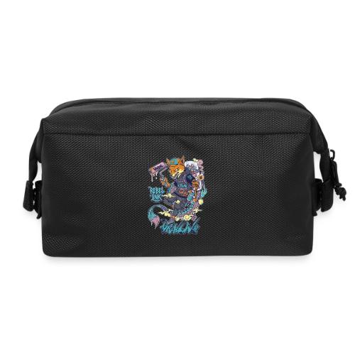 Kitsune Street Rebel - Travel Toiletry Bag