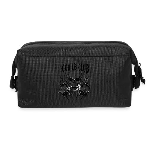 1000 LB Club Skull Barbell Powerlif - Travel Toiletry Bag