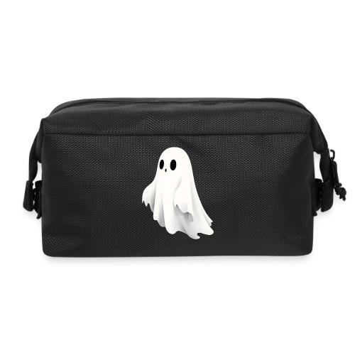 Cute Ghost Cartoon Design - Travel Toiletry Bag
