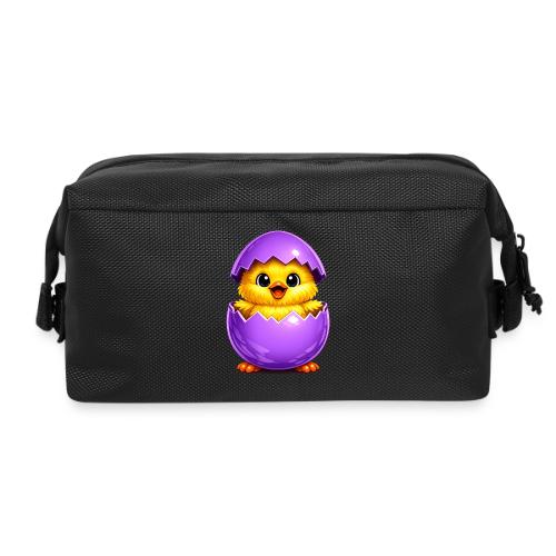 Easter Chick Purple - Travel Toiletry Bag