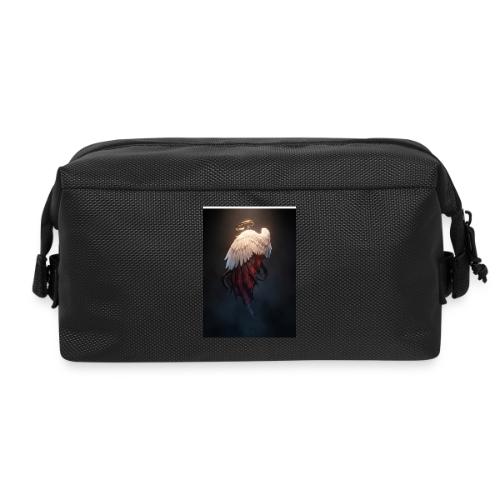 Angel vs Demon Wings Dark Aesthetic Gothic T-Shirt - Travel Toiletry Bag