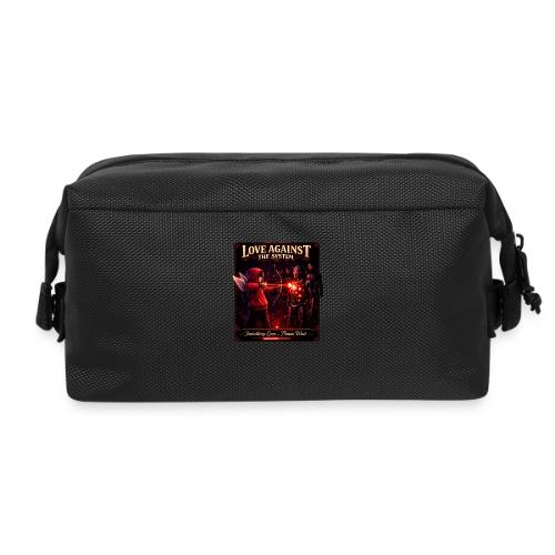 Love Against The System – Cyberpunk Art - Travel Toiletry Bag