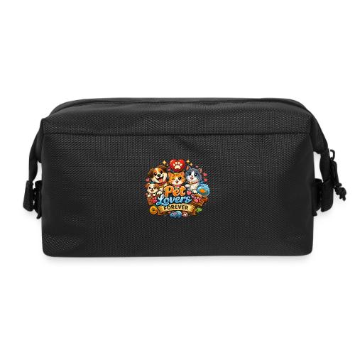 Pet Lover Forever Cute Cats & Dogs - Travel Toiletry Bag