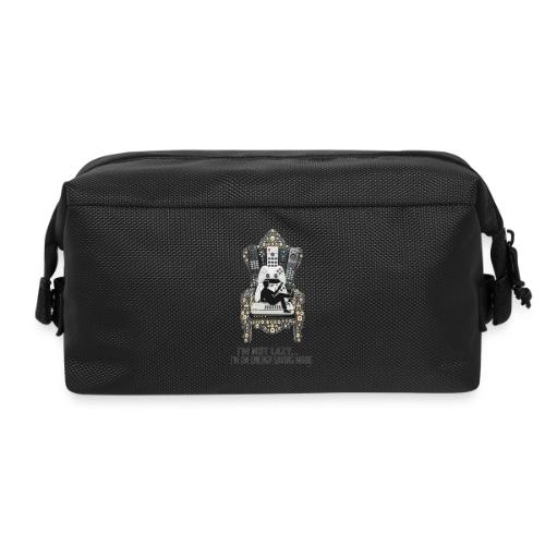 Remote Throne Procrastinator T Shirt, Dad Gift - Travel Toiletry Bag
