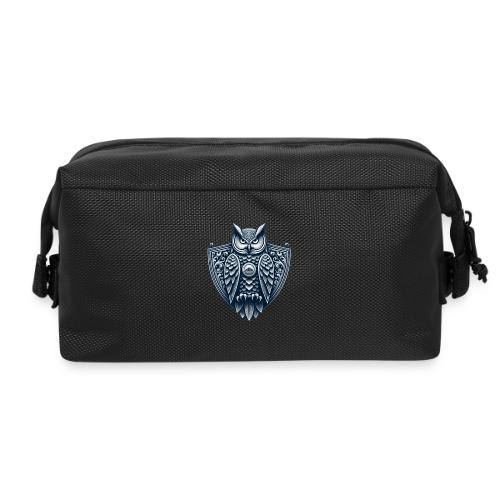 Night Watch Owl T Shirt, Sarcastic Dad Gift - Travel Toiletry Bag